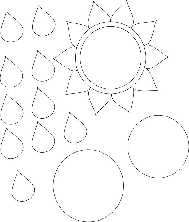 sun templates to cut out